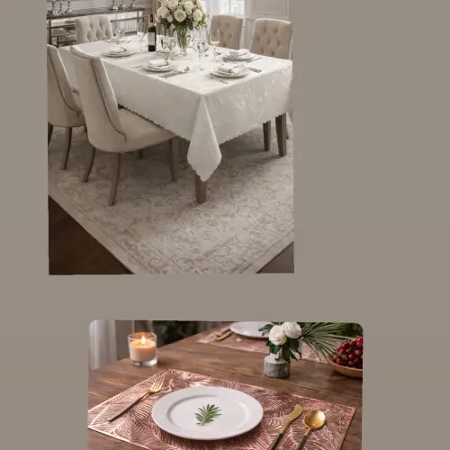 combo moderno de mantel + set de doylets que transforma cualquier espacio al instante's photo #7