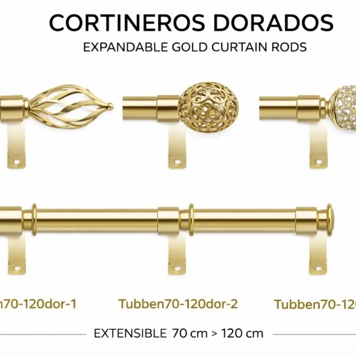 Cortineros metálicos modernos's photo #1