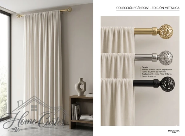 Cortineros metálicos modernos's foto | 🌸HOME CARTER🌸 |  BizneCubano